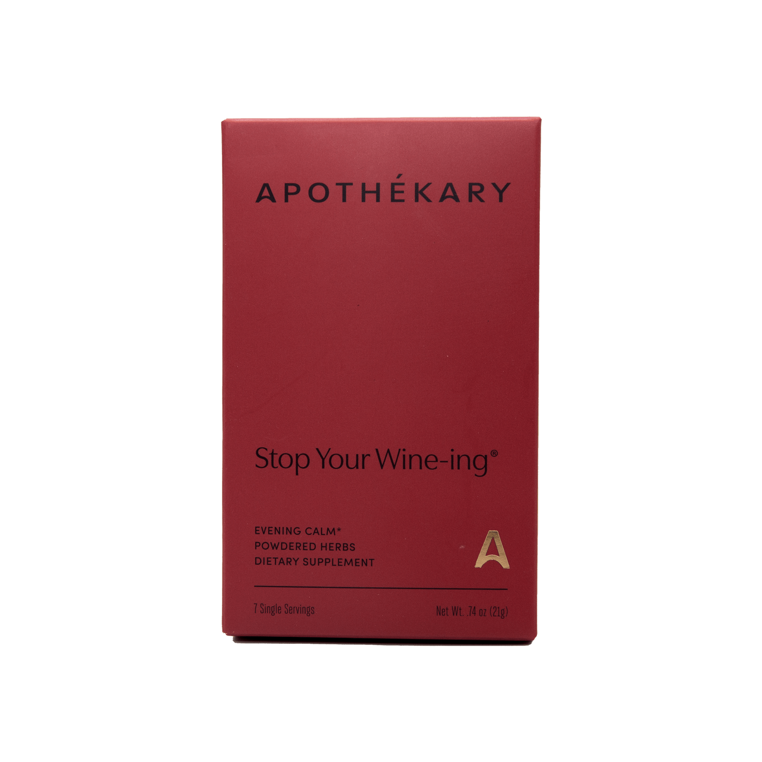 ApothékaryStop Your Wine - ing® - M.S Skincare