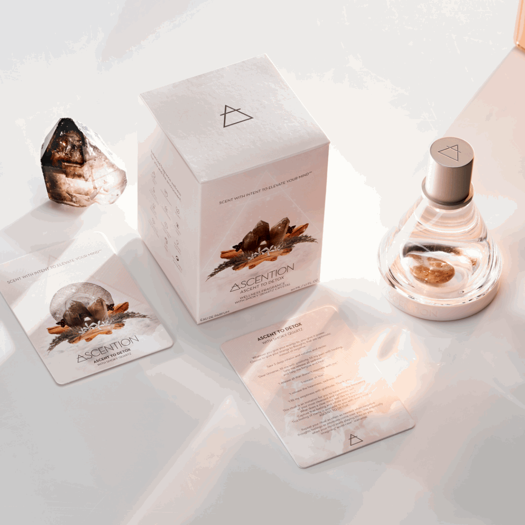 Ascention Beauty - Wellness Clean Cruelty - Free Vegan PerfumeAscent To Detox With Smoky Quartz - M.S Skincare