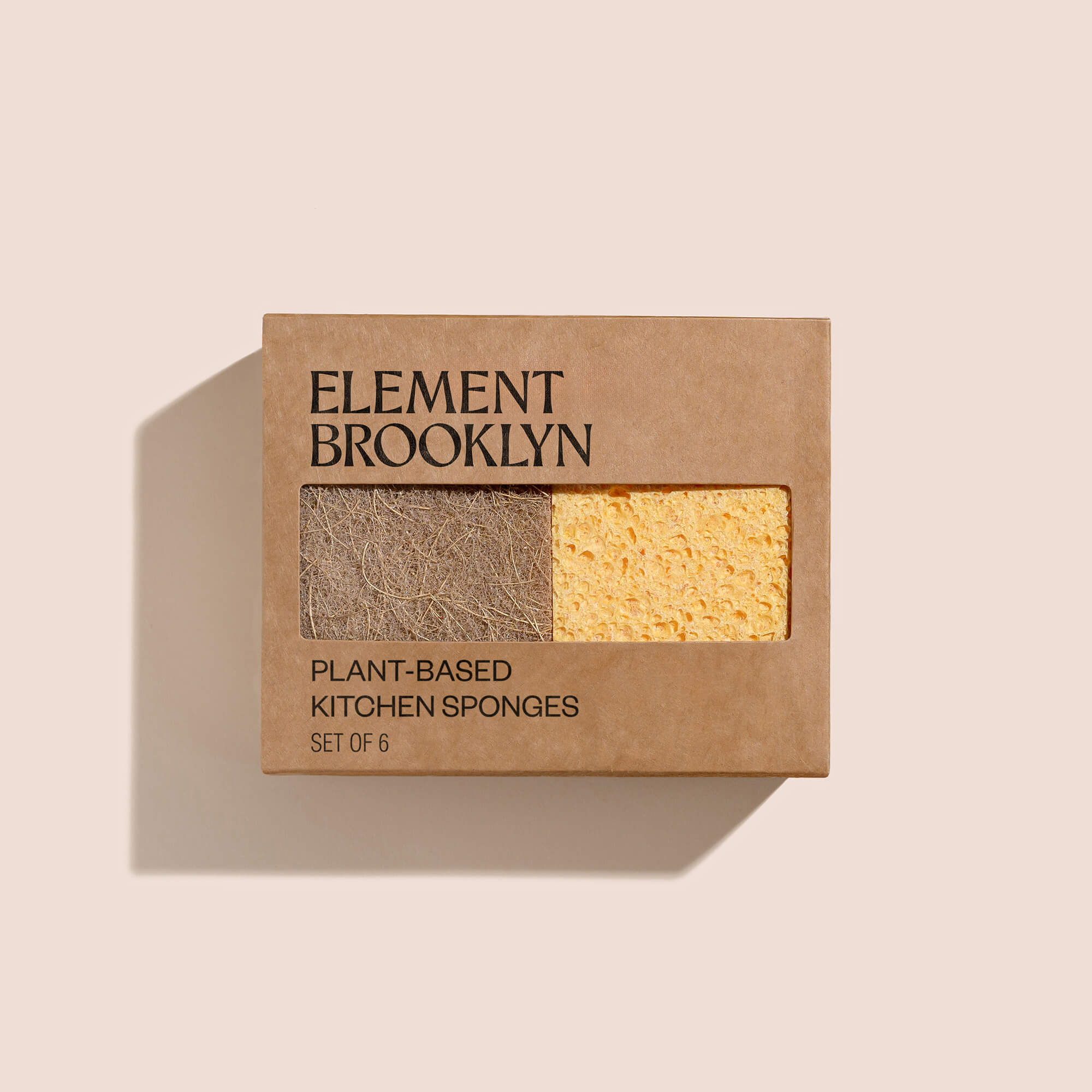 Element BrooklynPlant - Based Kitchen Sponges - M.S Skincare