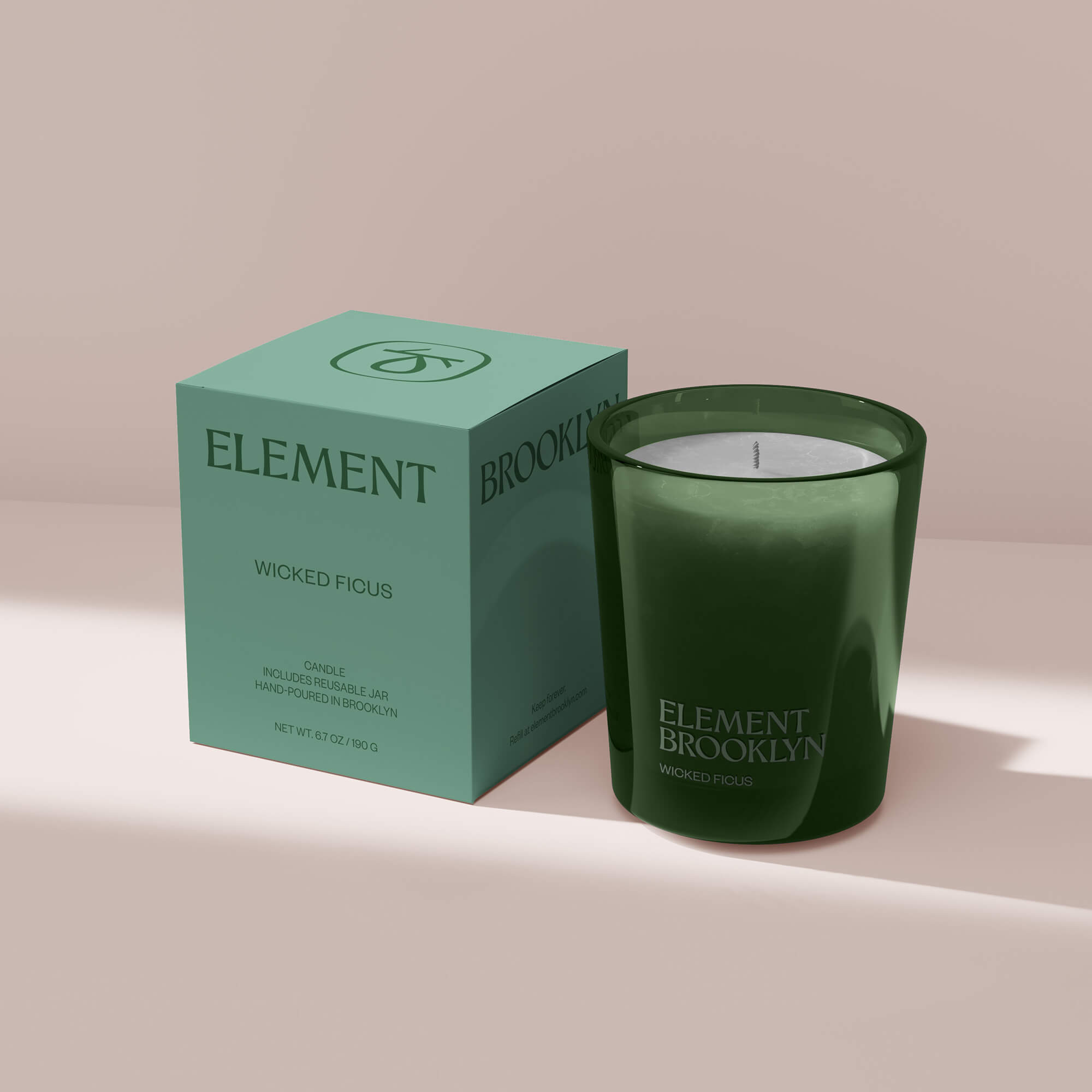 Element BrooklynWicked Ficus Candle - M.S Skincare