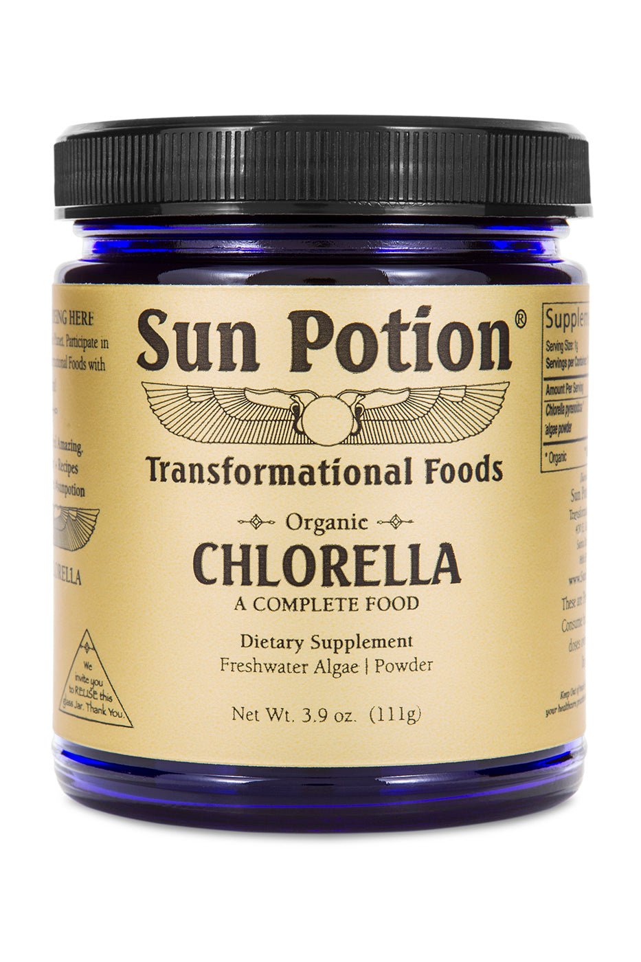 Sun PotionChlorella Powder (Organic, Sound Processed) - M.S Skincare