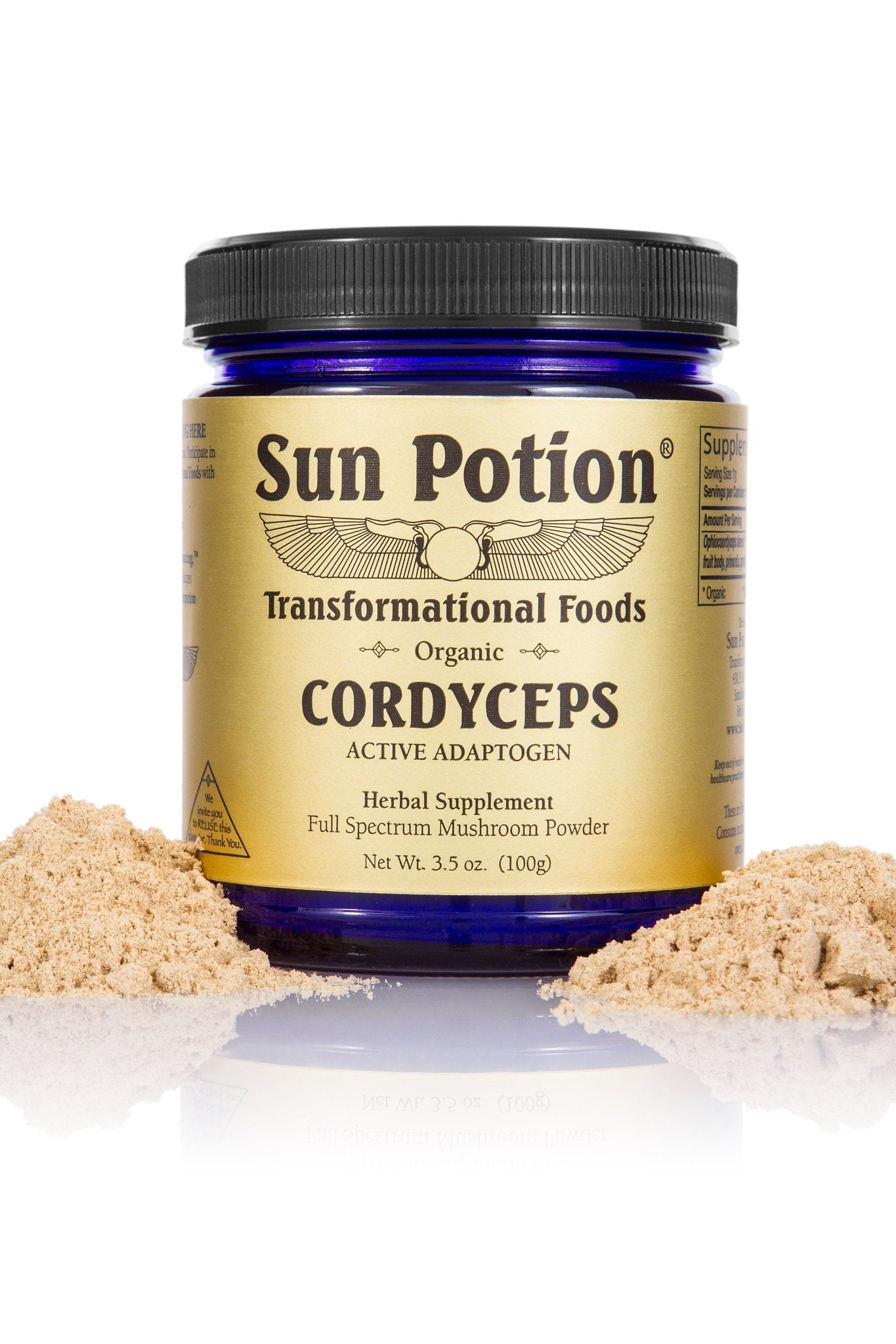 Sun PotionCordyceps Mushroom Powder (Organic) - M.S Skincare